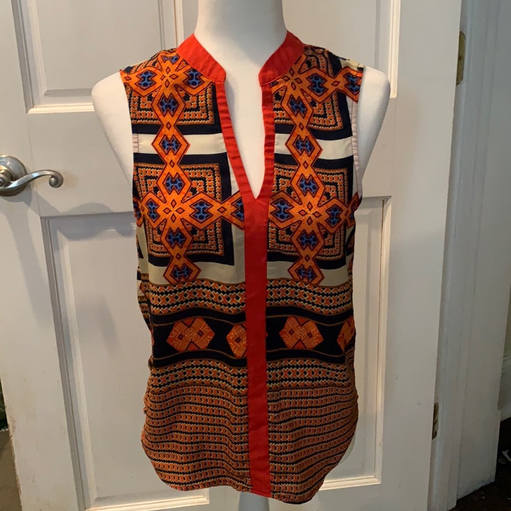Dina Be sleeveless blouse size S